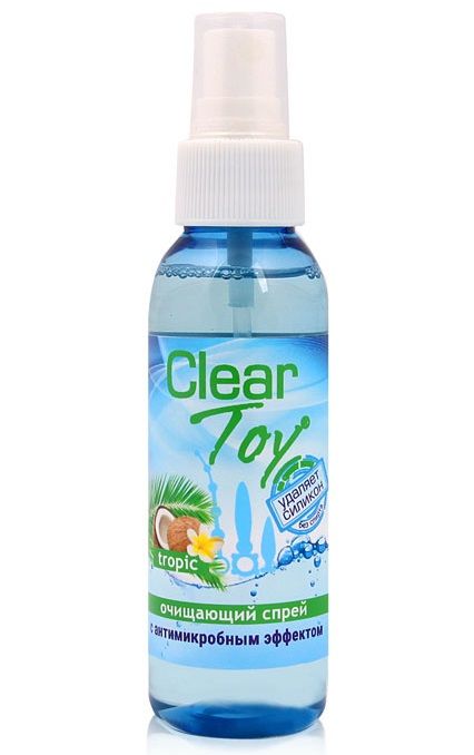 Очищающий спрей для игрушек CLEAR TOY Tropic - 100 мл. - Биоритм - купить с доставкой в Северске