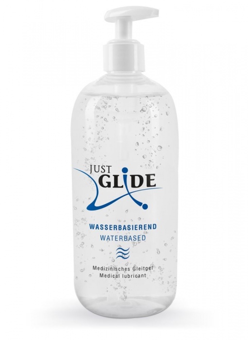 Гель-смазка на водной основе Just Glide с дозатором - 500 мл. - Orion - купить с доставкой в Северске