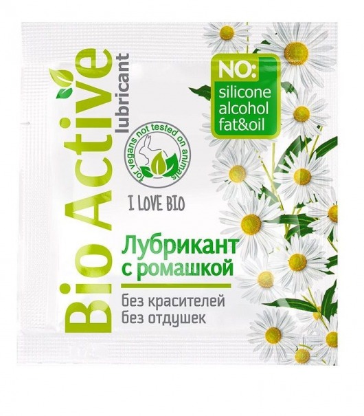 Пробник лубриканта на водной основе Bio Active - 3 гр. - Биоритм - купить с доставкой в Северске