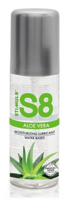 Лубрикант на водной основе S8 Aloe Vera Lube - 125 мл. - Stimul8 - купить с доставкой в Северске