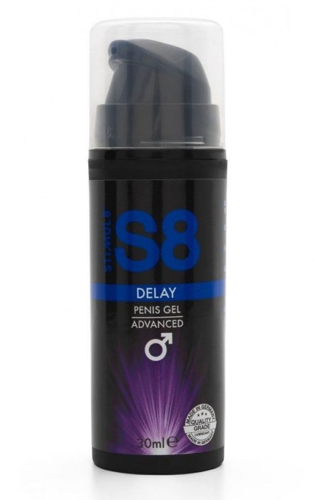 Пролонгирующий гель для мужчин S8 Delay Gel - 30 мл. - Stimul8 - купить с доставкой в Северске