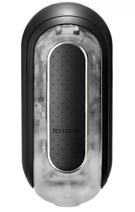 Черный мастурбатор Flip Zero с вибрацией - Tenga - в Северске купить с доставкой