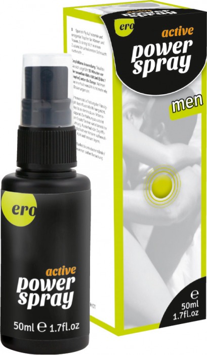 Стимулирующий спрей для мужчин Active Power Spray - 50 мл. - Ero - купить с доставкой в Северске
