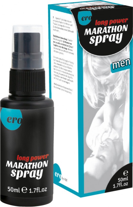 Пролонгирующий спрей для мужчин Long Power Marathon Spray - 50 мл. - Ero - купить с доставкой в Северске