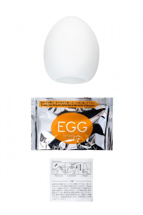 Мастурбатор-яйцо EGG Boxy - Tenga - в Северске купить с доставкой