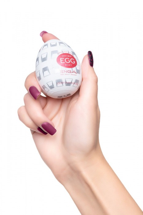Мастурбатор-яйцо EGG Boxy - Tenga - в Северске купить с доставкой