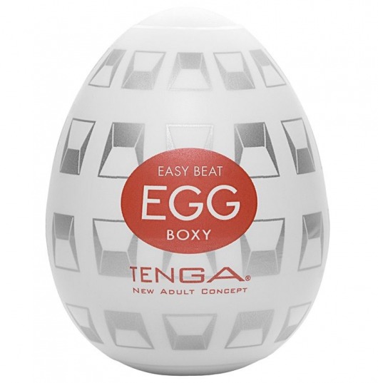 Мастурбатор-яйцо EGG Boxy - Tenga - в Северске купить с доставкой