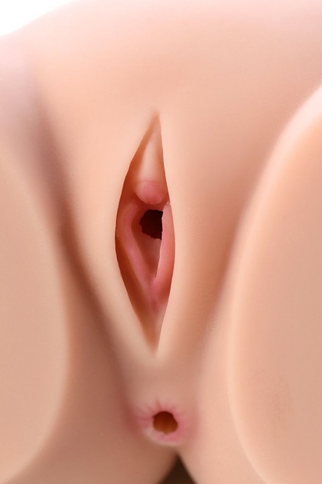 Мастурбатор-полуторс Cherry с вибрацией и двумя любовными тоннелями - KOKOS - в Северске купить с доставкой