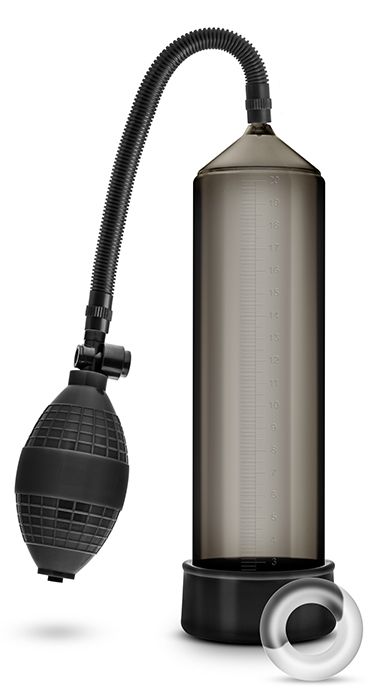 Черная вакуумная помпа VX101 Male Enhancement Pump - Blush Novelties - в Северске купить с доставкой