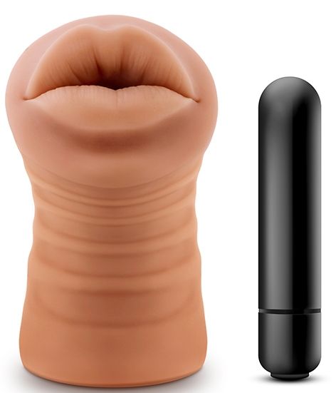 Кофейный мастурбатор-ротик Isabella - Blush Novelties - в Северске купить с доставкой