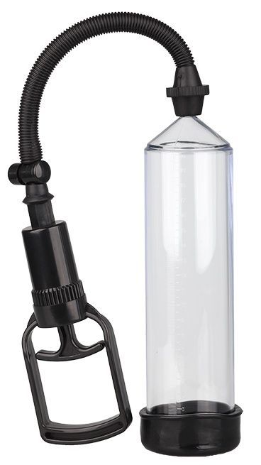 Прозрачная вакуумная помпа TRIGGER HANDLE PENIS PUMP - Dream Toys - в Северске купить с доставкой