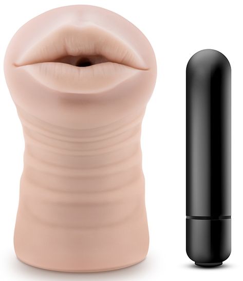 Телесный мастурбатор-ротик Skye - Blush Novelties - в Северске купить с доставкой