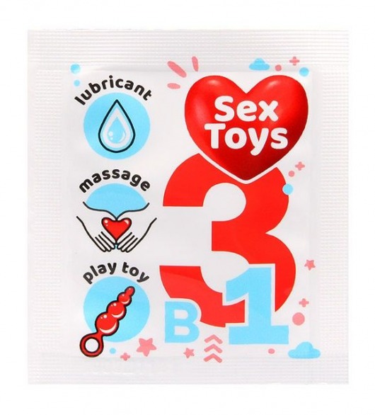 Гель-лубрикант на водной основе Sex Toys - 4 гр. - Биоритм - купить с доставкой в Северске