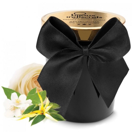 Массажная свеча Aphrodisia с цветочным ароматом - 70 мл. - Bijoux Indiscrets - купить с доставкой в Северске