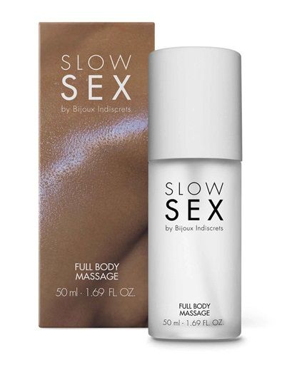 Массажный гель Slow Sex Full Body Massage - 50 мл. - Bijoux Indiscrets - купить с доставкой в Северске
