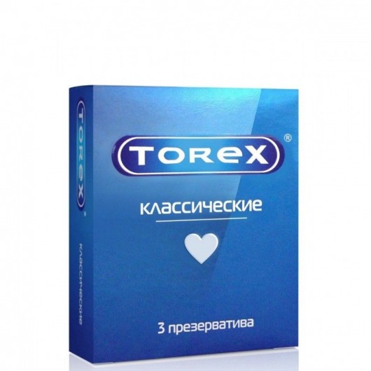 Гладкие презервативы Torex  Классические  - 3 шт. - Torex - купить с доставкой в Северске