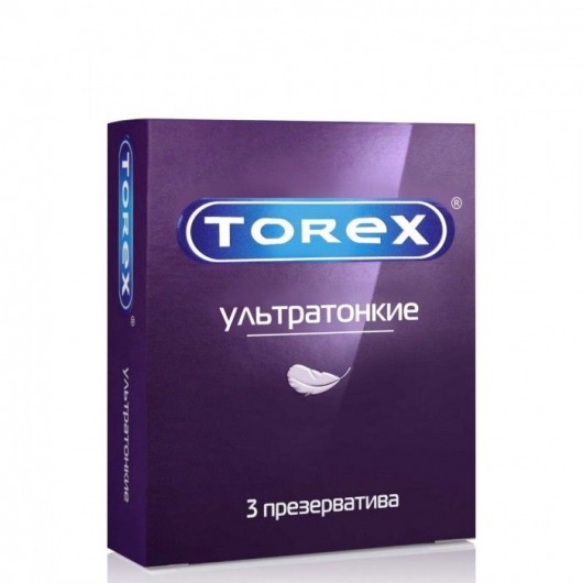 Презервативы Torex  Ультратонкие  - 3 шт. - Torex - купить с доставкой в Северске