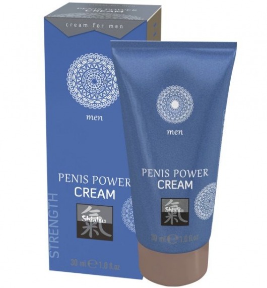 Возбуждающий крем для мужчин Penis Power Cream - 30 мл. - Shiatsu - купить с доставкой в Северске