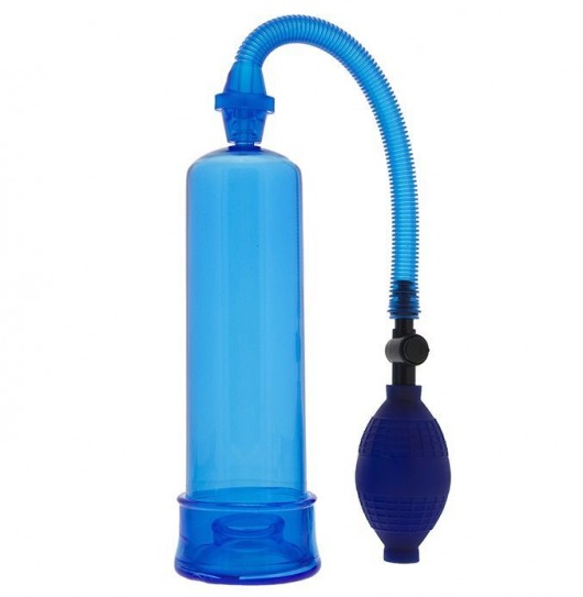 Синяя вакуумная помпа MENZSTUFF PENIS ENLARGER - Dream Toys - в Северске купить с доставкой