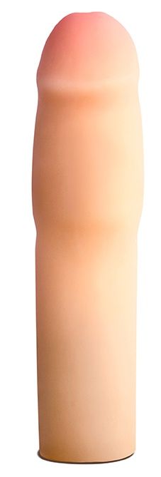 Телесная насадка-удлинитель на пенис PERFORMANCE 1.5INCH COCK XTENDER - 16 см. - Blush Novelties - в Северске купить с доставкой