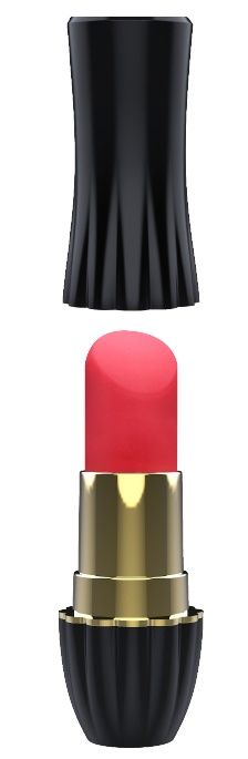 Клиторальный стимулятор-помада LIPSTICK - 9,3 см. - Dream Toys - купить с доставкой в Северске