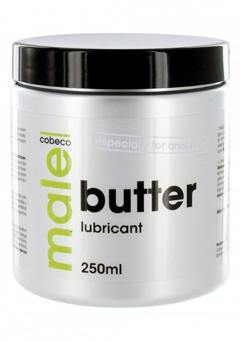 Анальный лубрикант MALE Cobeco Butter Lubricant - 250 мл. - Cobeco - купить с доставкой в Северске