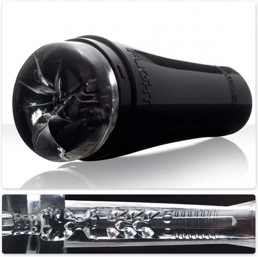 Черный мастурбатор-анус Fleshlight - Flight Pilot - Fleshlight - в Северске купить с доставкой