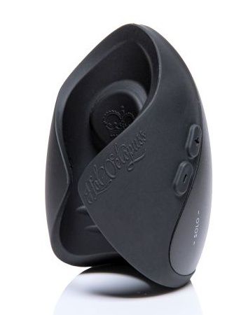 Черный инновационный мужской вибратор PULSE SOLO ESSENTIAL - Hot Octopuss - в Северске купить с доставкой