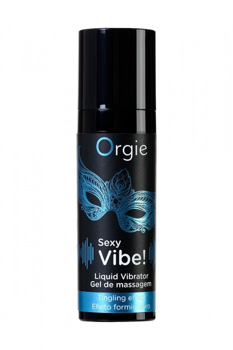 Гель для массажа ORGIE Sexy Vibe Liquid Vibrator с эффектом вибрации - 15 мл. - ORGIE - купить с доставкой в Северске