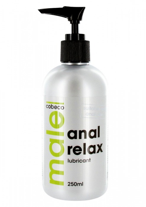 Анальный лубрикант MALE Cobeco Anal Relax Lubricant - 250 мл. - Cobeco - купить с доставкой в Северске