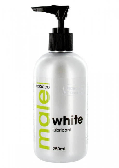 Анальная смазка на водной основе MALE Cobeco White Lubricant - 250 мл. - Cobeco - купить с доставкой в Северске