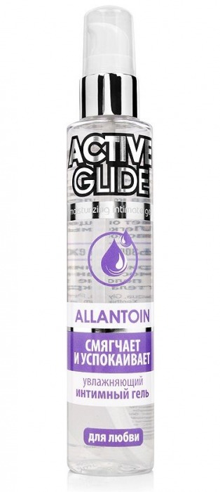 Увлажняющий интимный гель Active Glide Allantoin - 100 гр. - Биоритм - купить с доставкой в Северске