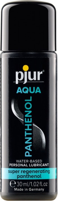 Лубрикант на водной основе с пантенолом pjur AQUA Panthenol - 30 мл. - Pjur - купить с доставкой в Северске