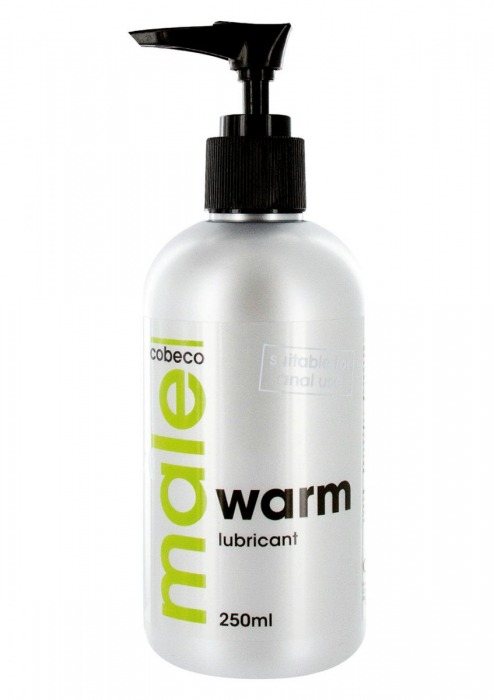 Лубрикант с согревающим эффектом MALE Cobeco Warm Lubricant - 250 мл. - Cobeco - купить с доставкой в Северске