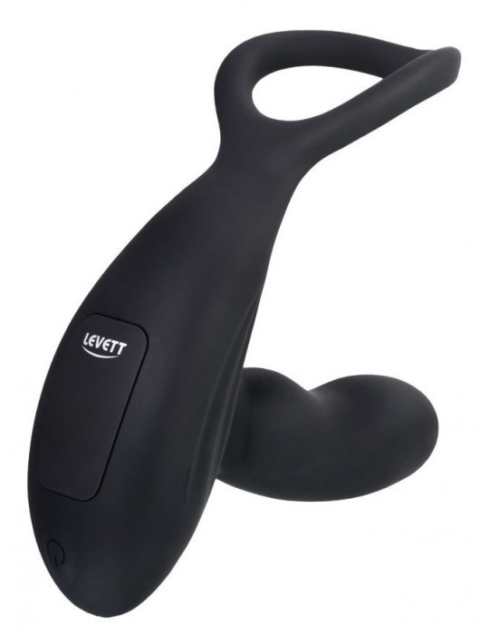Черный стимулятор простаты Maud с вибрацией - Levett - в Северске купить с доставкой