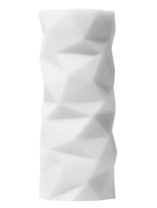 Белый 3D мастурбатор POLYGON - Tenga - в Северске купить с доставкой