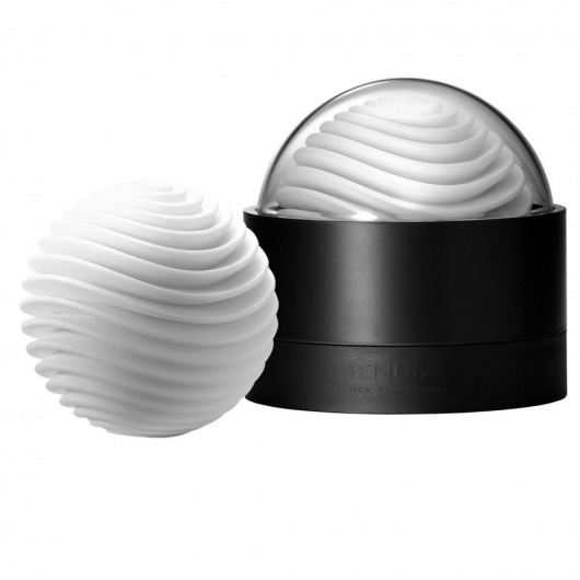 Белый мастурбатор Tenga Geo Aqua - Tenga - в Северске купить с доставкой