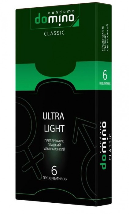 Супертонкие презервативы DOMINO Ultra Light - 6 шт. - Domino - купить с доставкой в Северске