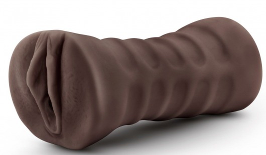Коричневый мастурбатор-вагина Hot Chocolate Brianna - Blush Novelties - в Северске купить с доставкой