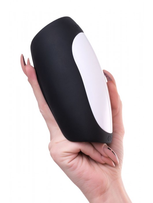 Черно-белый перезаряжаемый мастурбатор Erotist Hailstorm - Erotist Adult Toys - в Северске купить с доставкой