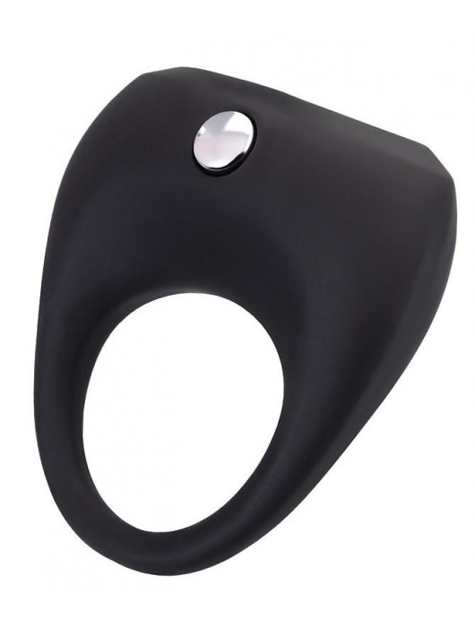 Черное эрекционное виброкольцо Erotist Cosm - Erotist Adult Toys - в Северске купить с доставкой