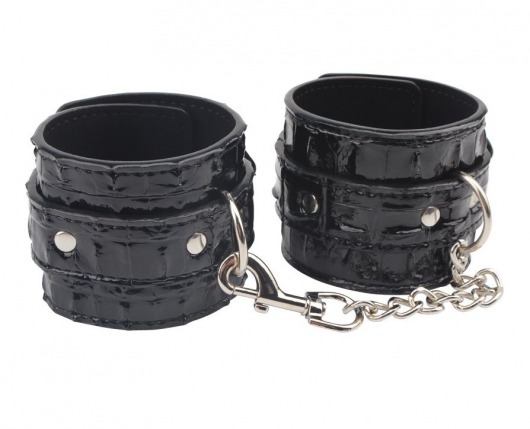 Черные наручники Surrender Wrist Restraints - Chisa - купить с доставкой в Северске