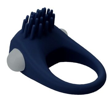 Синее эрекционное виброкольцо STIMU RING - Dream Toys - в Северске купить с доставкой