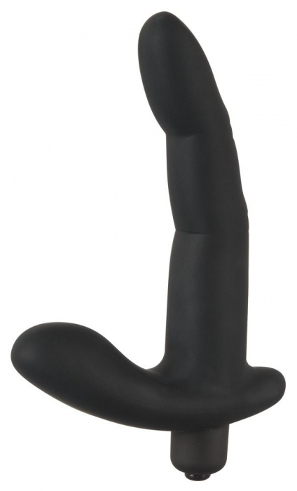Черный вибромассажер простаты Naughty Finger Prostate Vibe - 13,8 см. - Orion - в Северске купить с доставкой