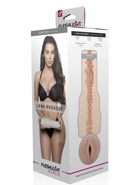 Мастурбатор-вагина Fleshlight Girls - Lana Rhoades Destiny - Fleshlight - в Северске купить с доставкой