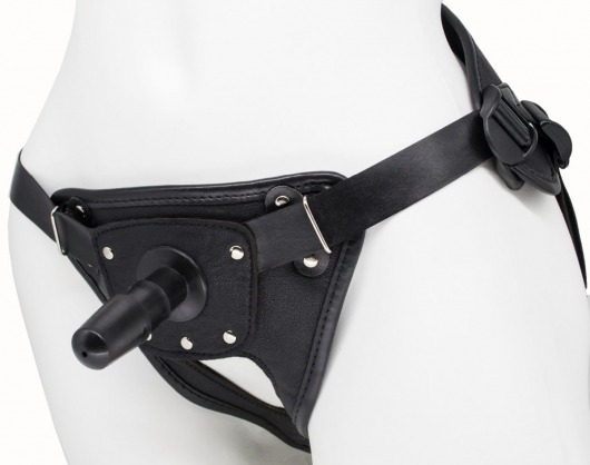 Черный пояс для насадок BEST CLASS STRAP - LOVETOY (А-Полимер) - купить с доставкой в Северске