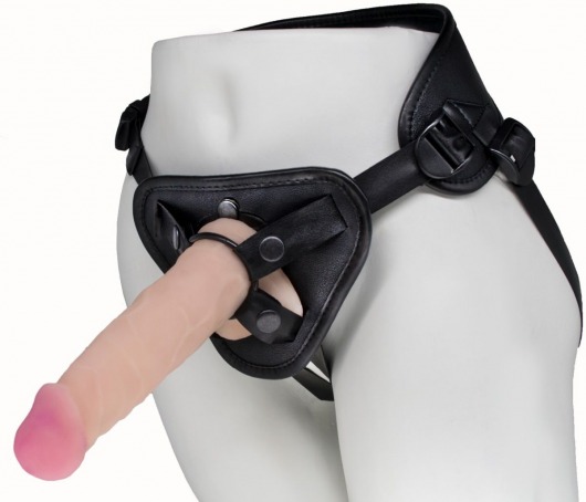 Пояс харнесс BEST UNI strap с 2 сменными насадками - 18,5 и 16 см. - LOVETOY (А-Полимер) - купить с доставкой в Северске