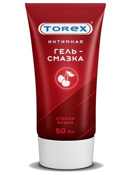 Смазка на водной основе TOREX  Спелая вишня  - 50 мл. - Torex - купить с доставкой в Северске