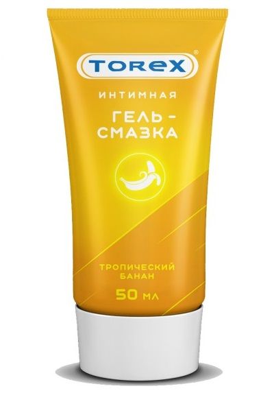 Смазка на водной основе TOREX  Тропический банан  - 50 мл. - Torex - купить с доставкой в Северске