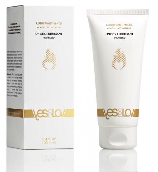 Лубрикант на водной основе с согревающим эффектом Warming Unisex Lubricant - 100 мл. - YESforLOV - купить с доставкой в Северске